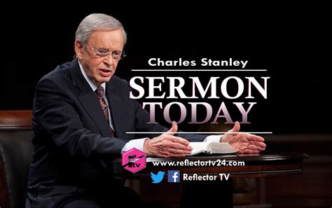 The announcement was. . Read charles stanley sermons